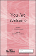 You Are Welcome SATB choral sheet music cover